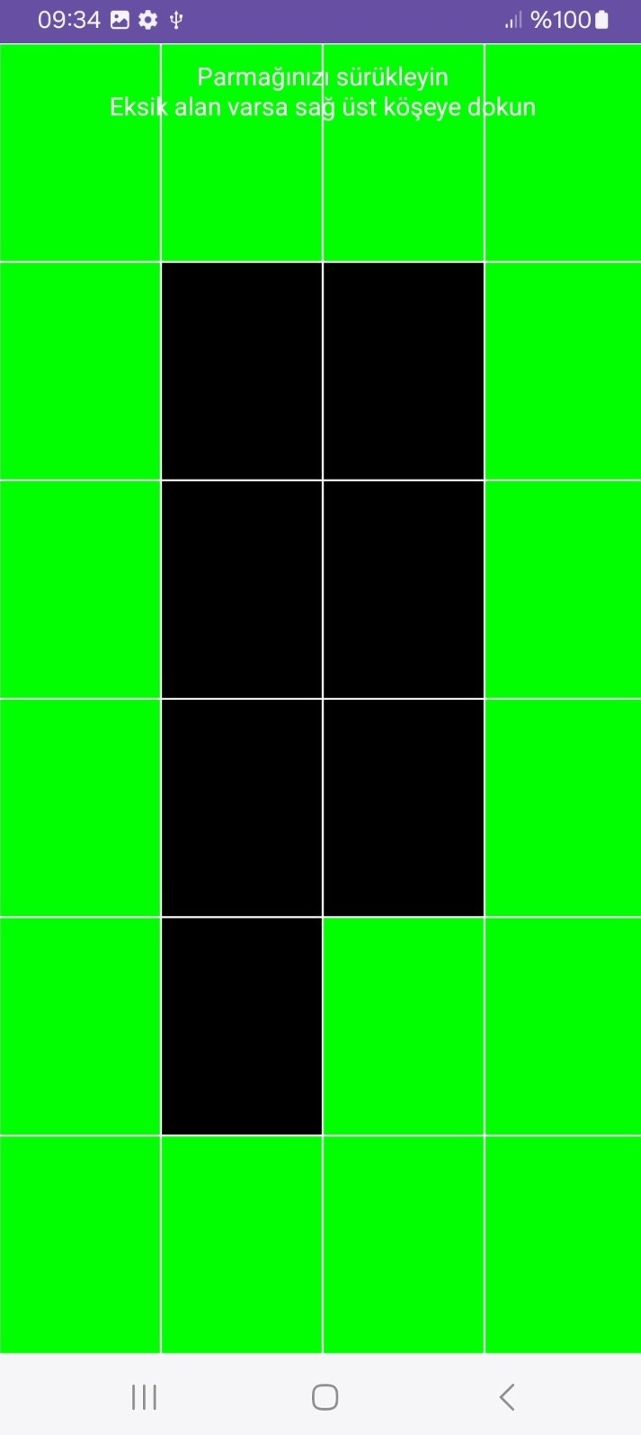 Android Touch Validation